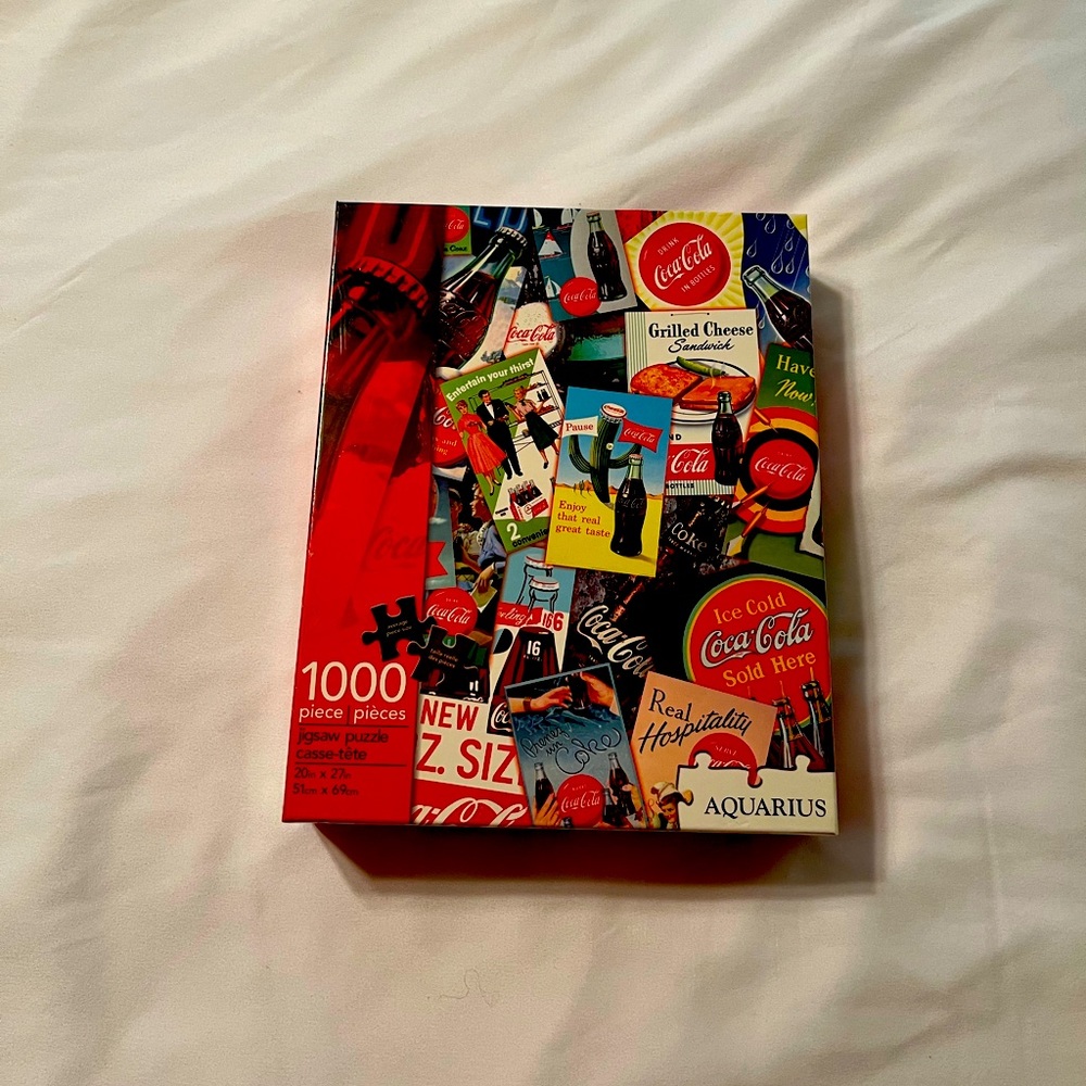 NWT Coca Cola 1000 piece puzzle